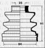 BORG & BECK BCB2828 Bellow, driveshaft